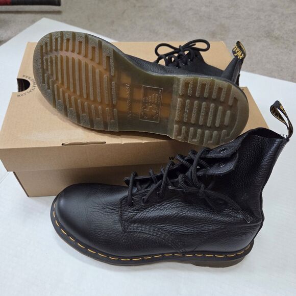 Dr. Martens Black Combat Boots - Picture 5 of 14